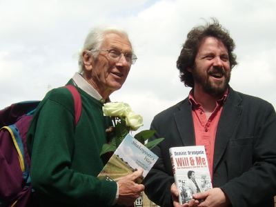 Peter Tichmarsh with Dominic Dromgoole