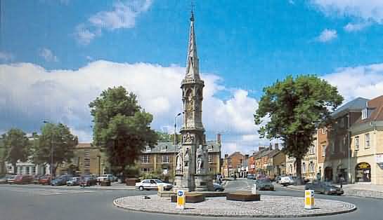 The Banbury Cross at Banbury Town