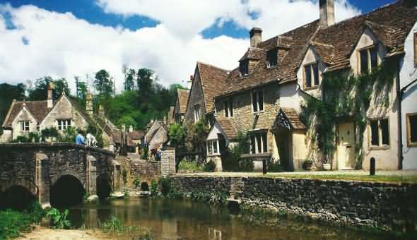 The Cotswold Village of Castle Combe
