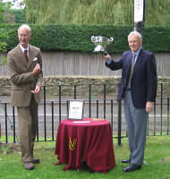 Bledisloe Cup for Best Kept village being awarded to the village of Somerford Keynes in 2004