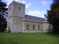 Shobdon Church dedicated to St. John the Evangelist