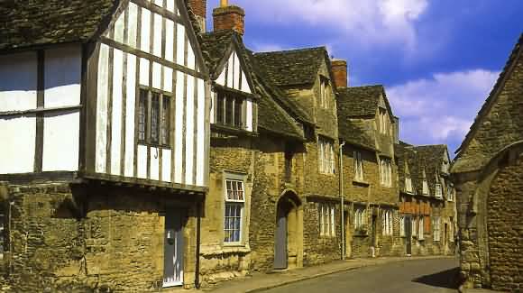 Lacock Village in Wiltshire