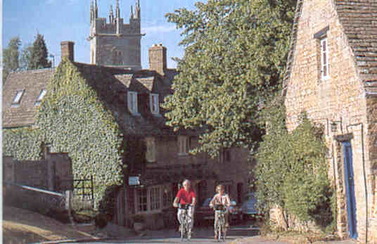 Typical ancient Cotswold Village