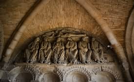 Malmesbury Abbey Apostle Stone Carving