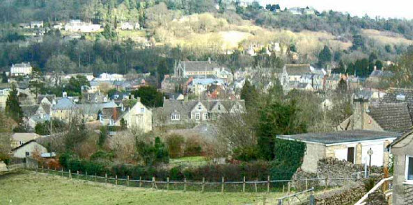 The southern Cotswolds town of Nailsworth