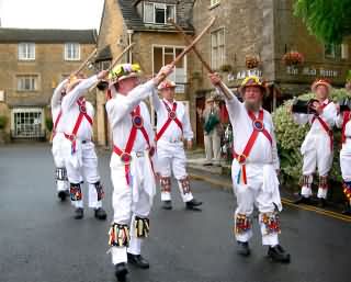 Morris Dancers in the Cotswolds