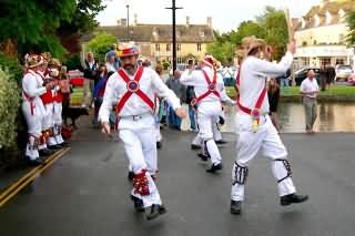 Morris Dancers at Bourton-on-the-Water
