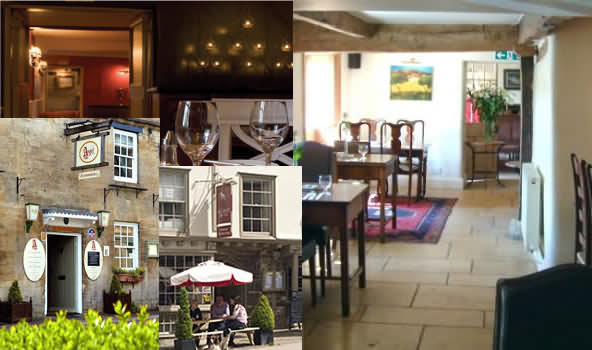 Restaurants in the Cotswolds town of Burford