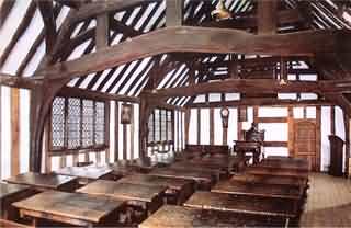 Big School on the first floor of the Guild Hall