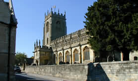 St. Peters Church at Winchcombe