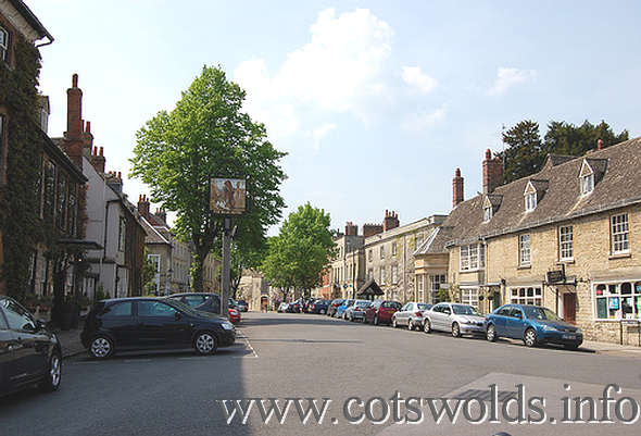 Woodstock in the Oxfordshire Cotswolds