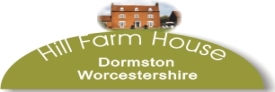 Hill Farm House at Dormston Worcestershire