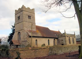 All Saints Church at Spetchley