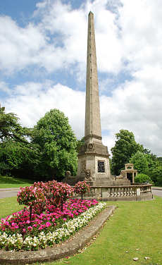 Obelisk dedicated to Princess Victoria