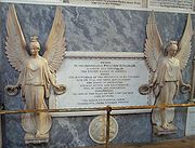William Bingham memorial at Bath Abbey