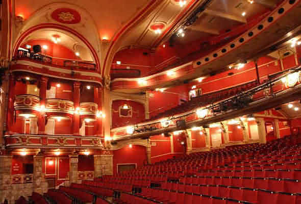 Inside the Hippodrome Theatre