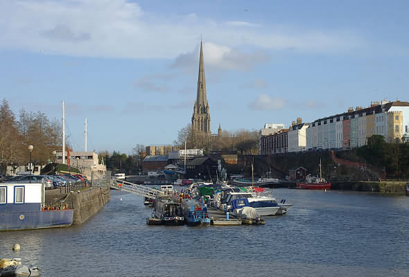 St. Mary's Church from River Avon