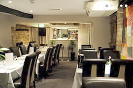 restaurant seating area