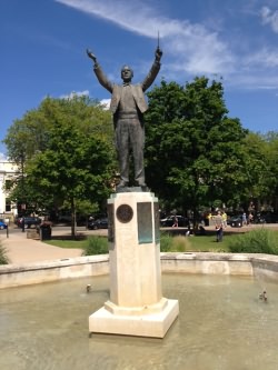 Statue of Holst in Imperial Park