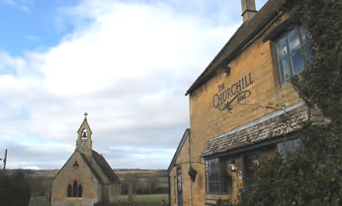 The Churchill Arms at Paxford