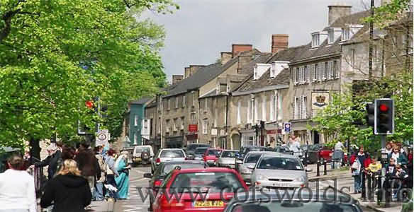 Chipping Norton's busy High Street