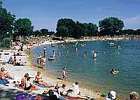 Leisure Beach at Keynes Country Park in the Cotswold Water Park