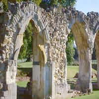 Hailes Abbey, nr Winchcombe, Cheltenham, Gloucestershire 