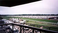 Stands at Stratford Upon Avon racecourse
