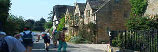 Typical Cotswold Village in Gloucestershire