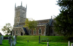 St Andrew's Church at Kingham in Oxfordshire