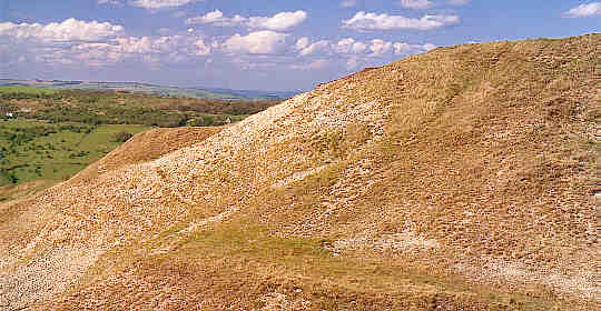 A part of the Cotswolds Escarpment