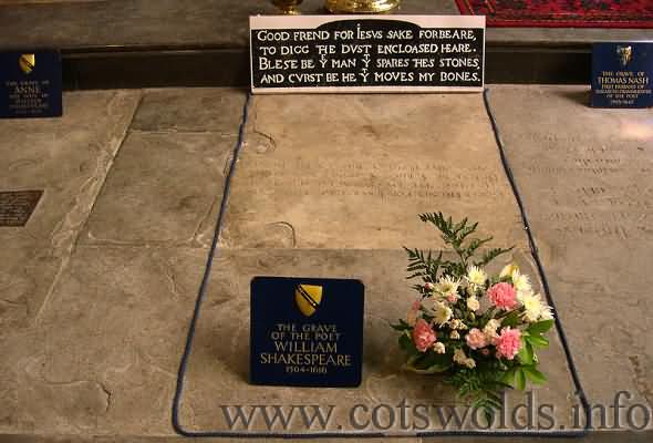 William Shakespeare's Grave