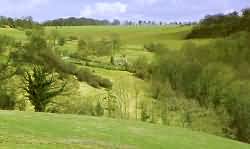 Ball's Green towards the head of Nailsworth Valley