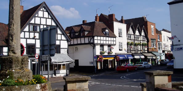 The town of  Upton-upon-Severn
