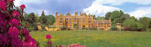 Batsford House viewed from the Arboretum