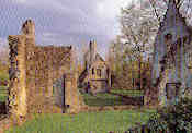 The remains of Minster Lovell Hall