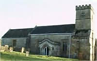 Norman Church in Turkdean, Gloucestershire