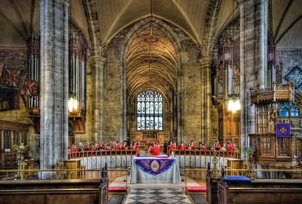 Interior of St Marys Church