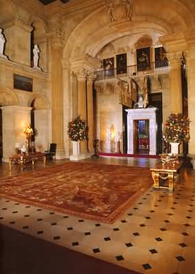 Blenheim Palace Hallway